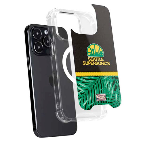 NBA Seattle SuperSonics Retro Palms iPhone 16 Pro MagSafe Case